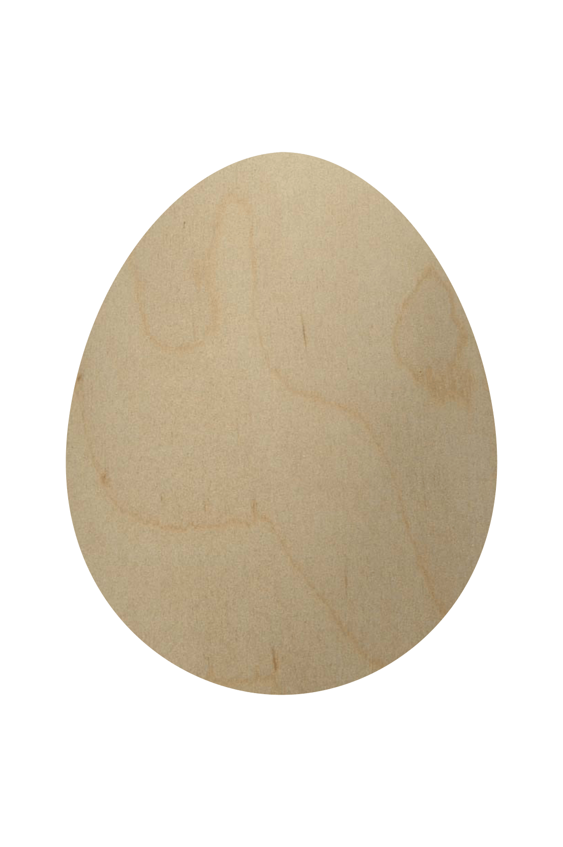 wooden egg shape wooden